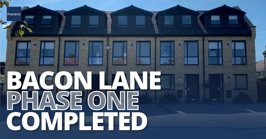 The first construction phase of Bacon Lane has been completed.